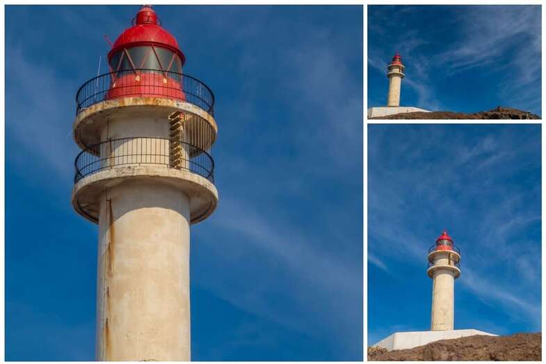 El faro de Taliarte está gestionado por la Autoridad Portuaria de Las Palmas (Foto Antonio Rico)